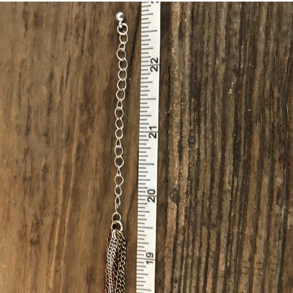 Layered Multi-metal Necklace - Picture 5 of 5